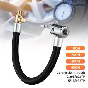 Ống Bơm Hơi Lốp Xe Ô Tô Di Động 300PSI Bơm Hơi Áp Suất Cao Ống Nối Bơm Hơi Dùng Cho Dụng Cụ Sửa Chữa Lốp Xe.