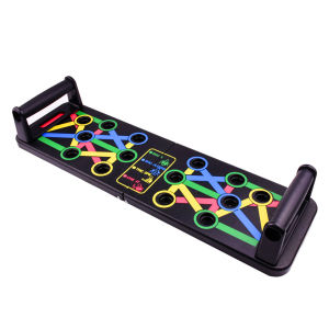 [Ueb Flagship Shop]Folding Push-up Board Push-up Support Heavy Duty Abdominal Enhancement Support Non Slip Floor Push Up Handle for Workout