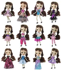 Licca Licca Blythe Blythe Dress Clothes and Dresses Casual Fashion Dress