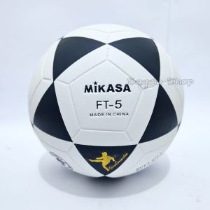 Bola Sepak Kaki Mikasa FT5 Original Mikasa Size 5 Pres Gratis Adaptor Jarum Pompa