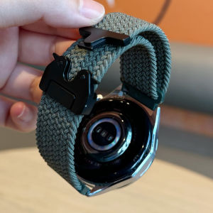 High Elasticity Nylon Weaving Watch Band for Huawei GT6 GT5 Watch5/4pro GT4/3 Comfortable Mechanical Style Umbrella Buckle Band