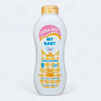 My Baby Powder 100gr Extra 25% Bpom - Bedak Tabur Bayi Mums Trusted Brand
