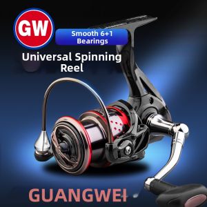 GW | Long Distance Fishing Reel 6+1 Bearings