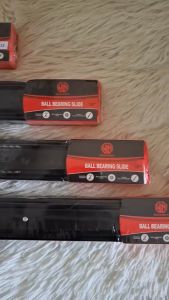 Maxwinner Drawer Guide Full Extension Ball Bearing Heavy Duty Steel Slide (12inches to 20inches)