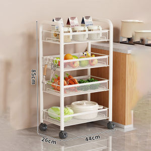 evesigar | Multifunctional Portable Kitchen Storage Cart