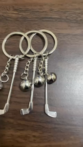 LINNINI GANTUNGAN KUNCI BOLA DAN STICK GOLF