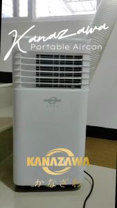 KANAZAWA Portable air conditioner 1HP LED touch screen with remote Remote Control - Fast Cooling