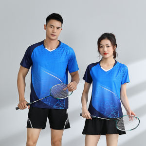 Phụ Nữ Trọng Lượng Nhẹ Áo chơi tennis Cầu Lông T Áo Sơ Mi Bóng Bàn Áo Khô Phù Hợp Với Trận Đấu Bóng Chuyền Quần Áo Thể Thao Đồng Phục B202