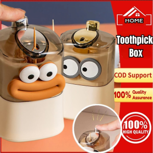 Creative Toothpick Storage Box Automatic Pop-up Toothpick Box Home Living Room Dining Room Push-type Toothpick Holder