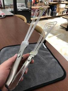 Stainless Steel Food Clamp BBQ Steak Bread Grade Kitchen Cooking Utensils Quick Easy Clamp for Grilling Baking And Cooking