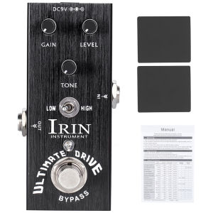 IRIN | IRIN AN-11 Ultimate Drive Overdrive Distortion Guitar Pedal Cấu Trúc Kim Loại Cho Guitar điện/Bass