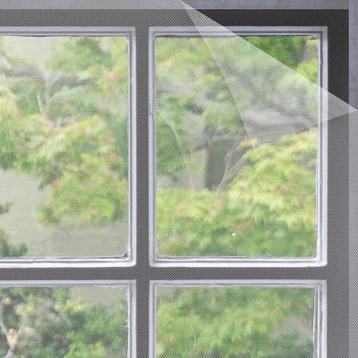 DIY Self-Adhesive Indoor Insect Fly Mosquito Window Screen Curtain ...