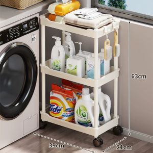evesigar | Mobile Multi-layer Bathroom Shelf