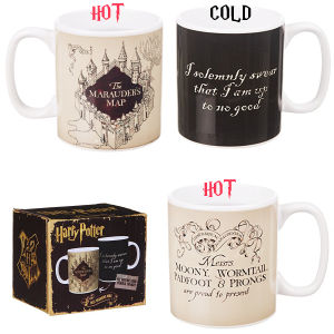 Harry Potter Themed Sensory Ceramic Mug Change Color Temperature Sensing Cup Coffee Cup Mark Cup for Adult Fans