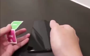 Stiker Pengangkat Kotoran 3in1 Dry Wet Wipes Pembersih Screen Protector HP & Smartwatch