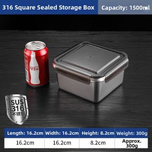 ZHENGXIANG | Food-grade 304 Stainless Steel Food Container Box