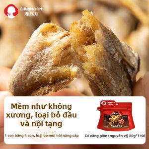 CHUNJIANGYUE | Thịt Khô Cá Nục Vàng 500g