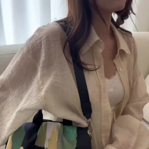 New Outdoors Senior sense Oxford cloth backpack womens new lightweight anti-theft leisure travel bag fashion womens backpack