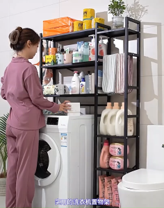 ACTIVEONE 2/3 Layer Shower Rack Bathroom Cabinet and Toilet Rack Organizer Bathroom Shelf Storage Shelves Shower Rack - Fulfilled by ACTIVEONE