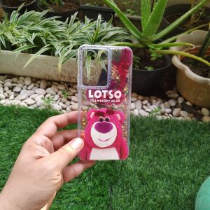 Case Vivo Y17s Softcase Water Glitter Motif Lotso Doraemon Mickey Mouse Snoopy Kesing Casing Silikon Silicone Cesing