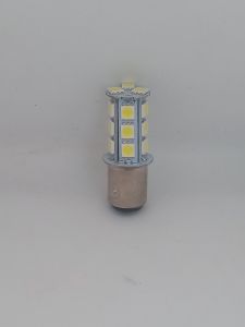 Lampu Led Stop Rem Bayonet Motor Belakang Diam Kedip Strobo 18 Mata Warna Putih Arus DC