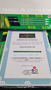Pensil Pencil 2B Joyko P-88 Kayu Kuat Hexagonal Original 12 pcs/READY SIAP KIRIM