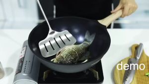 PDM Premium 304 Stainless Steel Fried Fish Spatula Shovel