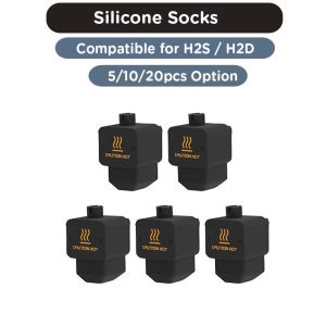begrint | Ốp Silicon Hotend Tất Cách Nhiệt Dành Cho Bambu Lab A1 A1 Mini P2S 3D Máy In Khối Làm Nóng Linh Kiện Thay Thế 5/10/20 Chiếc