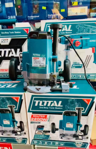 TOTAL MÁY ROUTER CHUYÊN DÙNG 2 TAY CÔNG SUẤT LỚN 2200W TOTAL CHÍNH HÃNG TR11122 (CỐT 12MM)