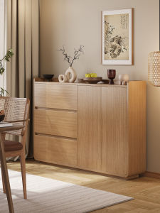 Slim Space-saving Solid Wood Drawer Cabinet