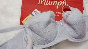 Áo Ngực Triumph Simply Natural Petal Wp 16-8301 - Áo Lót Có Gọng - Mút Mỏng Cho Ngực Tròn Đầy