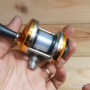 reel pancing Baitcasting  PULLINE AC100 Series Mini kecil  roll ril rel pancing murah kuat baitcas