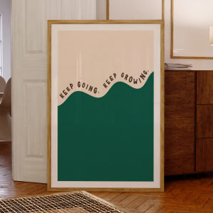 Keep Going Minimalist Wall Art Prints Canvas Painting Poster Picture For Living Kids BedRoom Home Decor