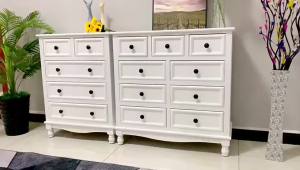 OXO Chest of Drawers Simple American Solid Wood Storage Cabinet Living Room Bedroom Bedside Cabinet Small Cabinet Chest of Drawer Chest of Drawers Cabinet