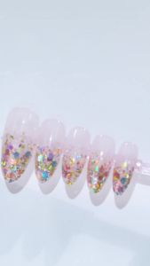 BORN PRETTY | BORN PRETTY 1/2Pcs Sequin Gel Nail Polish Need UV Cured Nail Varnish with Pink Cat Magnetic Gel Sparkly Manicure Supply Salon