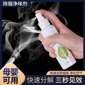 Room Freshener Smoke Odor Eliminator Indoor Car Universal Odor Purifier Spray for Rooms And Dormitories Smoke Cleaning