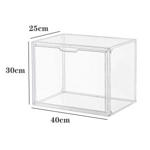 Album Storage Box CD Disc Dustproof and Transparent Acrylic Storage Box Tape Blu-ray Disc DVD Record Display Stand