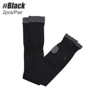 1Pair Women Men 20-30 mmHg Support Open Toe Thigh High Compression Stockings - Hold-Up Sleeping Stock for SportsVaricose Veins