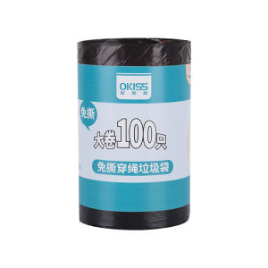 Túi Rác Nhựa Dày Chống Rách Có Dây Rút Dùng Trong Gia Đình Túi Đựng Rác Lớn Có Thể Cầm Tay Không Để Lại Dấu Vết Chất Liệu PP