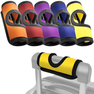 Vỏ Bọc Tay Cầm Hành Lý Bằng Cao Su Tổng Hợp Tay Cầm Xe Đẩy Mềm Mại Thoải Mái Vỏ Bảo Vệ Cho Túi Du Lịch Nhận Dạng Vali