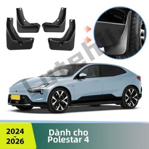Bùn Chắn Chắn Bùn Chắn Nước Cho Xe Polestar 4 2024-2026 Phụ Kiện Ô Tô Chắn Bùn Bền Bỉ Bảo Vệ Hiệu Quả Chống Nước Bắn Và Bụi Bẩn