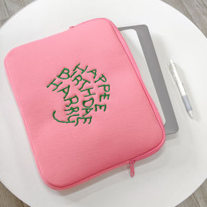 Cute Pink Laptop Bag For Macbook Air Pro Retina 13 14 15 15.6 16Inch  HP Xiaomi Dell Lenovo  Portable Office Laptop  Sleeve