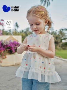 MINI BALA | Sleeveless Girls Shirt