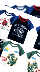 Kids High Quality Cotton Cartoon Print T-Shirts Cotton Streets Style Clothing T shirt for Kids Boys 1-10 Years Old