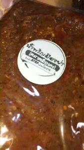 ปลาย่าง ถุงครึ่ง กิโลกรัม ร้านน้ำพริกเมืองย่า ตลาดเมืองคง