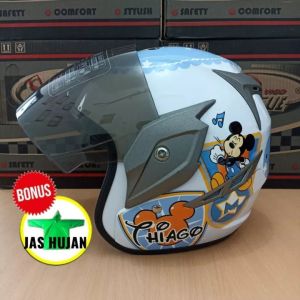 Helm half face SNI  new motif sporty ringan Anti pecah nyaman di pakai cocok buat aktivitas berkendara setiap hari