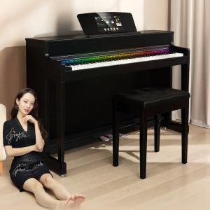 AI Intelligent Beginner 88-Key Digital Piano with Heavy Hammers