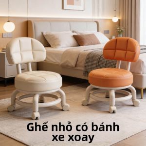 PH | Ghế Lăn Omni-chiều Có Đệm Lưng Yên Tĩnh