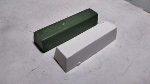 450G POLISHING PASTE WAX COMPOUND GREEN / BATU POLISH WAX HIJAU GREEN WAX / WHITE WAX - P666-140 P666-141