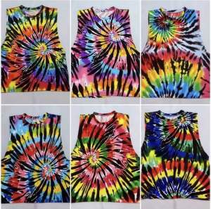 Tie Dye Muscle Tee for Men Mens Tank Mens Sando Mens Shirt Best Gift for Men